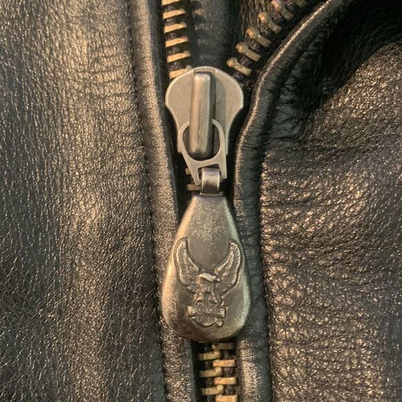 Vintage Leather Harley Davidson Jacket - Picture 5 of 10